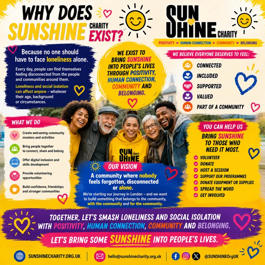 SUNSHINE gifts in kind appeal